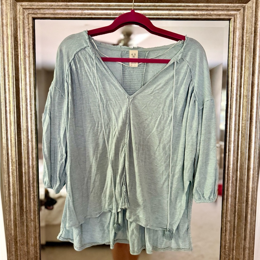 Free People XS Blue Tunic
